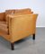 Light Brown 2-Seater Leather Sofa, Denmark, 1970s 11