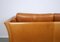 Light Brown 2-Seater Leather Sofa, Denmark, 1970s 15