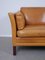 Light Brown 2-Seater Leather Sofa, Denmark, 1970s 20