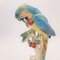 Porcelain Parrot Hand-Painted by Ens, 1930s, Image 2