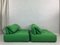 Vintage Green Voyage Modular Sofa Sections from Roche Bobois, Set of 2 17