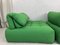 Canapé Modulable Voyage Vintage Vert de Roche Bobois, Set de 2 16