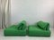 Vintage Green Voyage Modular Sofa Sections from Roche Bobois, Set of 2 13