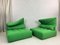 Vintage Green Voyage Modular Sofa Sections from Roche Bobois, Set of 2 2