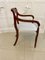 Antique Regency Carved Mahogany Desk Chair, 1830s 3