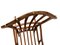 Walnut Folding Campaign Chair, Image 6