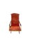 Walnut Folding Campaign Chair 3