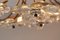 French Ceiling Lamp with Crystal Flowers from Maison Baguès, 1970s 12