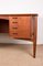 Large Danish Teak Double-Sided Desk by Svend Aage Madsen Pour H. P Hansen, 1960, Image 8