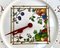 Wall Clock with Mon Jardin Decor from Villeroy & Boch, 1990, Image 3