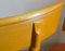 Sillas italianas de madera lacada en oro amarillo, años 50, Imagen 3