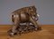 Antique Japanese Carved Elephant. Signed, 1930s, Image 9