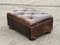Foot Stool in Brown Leather 5