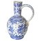Delft Jug in White and Blue Faïence by Adrian Pynacker, 1700s 1