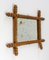 Espejo francés de imitación de bambú, años 10, Imagen 2