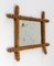 French Faux Bamboo Mirror, 1910s, Image 2