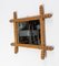 Espejo francés de imitación de bambú, años 10, Imagen 3