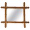 French Faux Bamboo Mirror, 1910s, Image 1