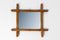 Espejo francés de imitación de bambú, años 10, Imagen 6