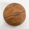 Vintage Brown Leather Medicine Ball, 1930s, Image 3