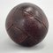 Balón medicinal vintage de cuero de caoba, años 30, Imagen 2