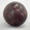 Vintage Mahogany Leather Medicine Ball, 1930s, Image 2