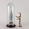 Our Lady of Lourdes Figurine with Circular Wooden Base 4