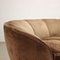 Italienisches Sofa in Bohnenform aus Samt, 1950er 3