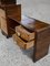 Vintage Wooden Dressing Table with Marble Top, 1940s, Image 5