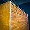 Large Antique Oak Cupboard with Roller Door, 1920s 11