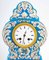 Horloge et Socle en Opaline Bleue, 19ème Siècle 4
