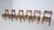 Sillas de comedor Mid-Century modernas atribuidas a Giuseppe Rivadossi, Italia, años 80. Juego de 6, Imagen 7