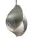 Mid-Century Modern Ceiling Light in Aluminium attributed to Henri Mathieu, France, 1970s, Image 3