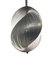 Mid-Century Modern Ceiling Light in Aluminium attributed to Henri Mathieu, France, 1970s 1