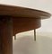 Mid-Century Modern Round Dining Table with 2 Extensions, 1960s 6