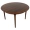 Mid-Century Modern Round Dining Table with 2 Extensions, 1960s 1