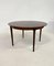 Mid-Century Modern Round Dining Table with 2 Extensions, 1960s 2