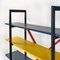 Italian Modern Colored Wood Self-Supporting Bookcase, 1980s 8