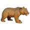 Estatua suiza de madera de oso andante, años 30, Imagen 1