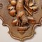 Antique Wooden Carved Black Forest Game Plaque with Fox, 1890s 5