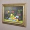 Artista, Natura morta con frutta, Olio su tela, Germania, anni '50, con cornice, Immagine 3