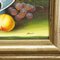 Artista, Natura morta con frutta, Olio su tela, Germania, anni '50, con cornice, Immagine 5