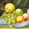 German Artist, Still Life with Fruits, Oil on Canvas, 1950s, Framed 6