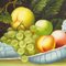 German Artist, Still Life with Fruits, Oil on Canvas, 1950s, Framed, Image 6