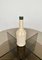 Escultura italiana Mid-Century con forma de botella de travertino, años 70, Imagen 3
