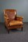 Fauteuil Vintage en Cuir de Mouton 1