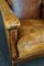 Vintage Armchair in Sheep Leather, Image 9