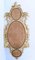 Specchio Chippendale dorato con cornice intagliata, Immagine 6