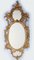Specchio Chippendale dorato con cornice intagliata, Immagine 1