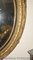 Espejo francés Luis XVI oval dorado, Imagen 7